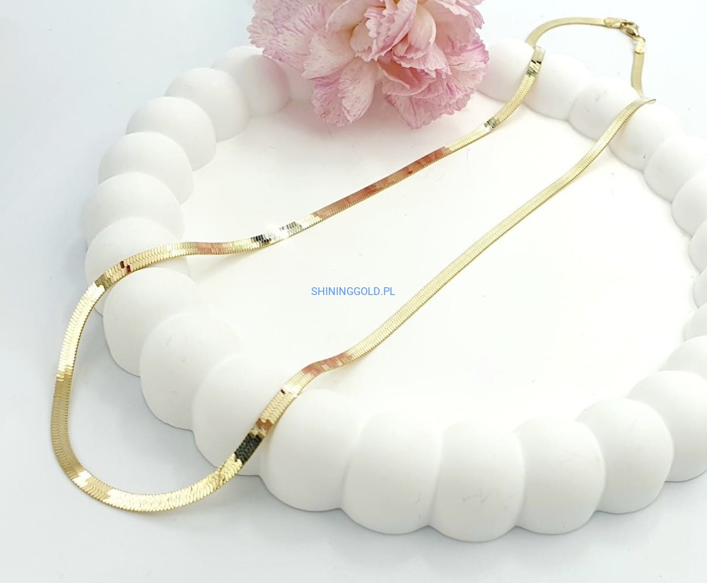 Złoty łańcuszek - taśma (505.WG)