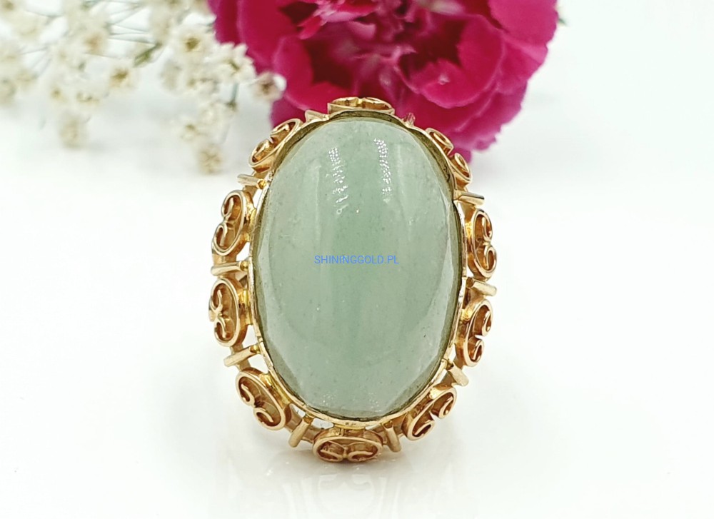 Złoty pierścionek (011.WG)