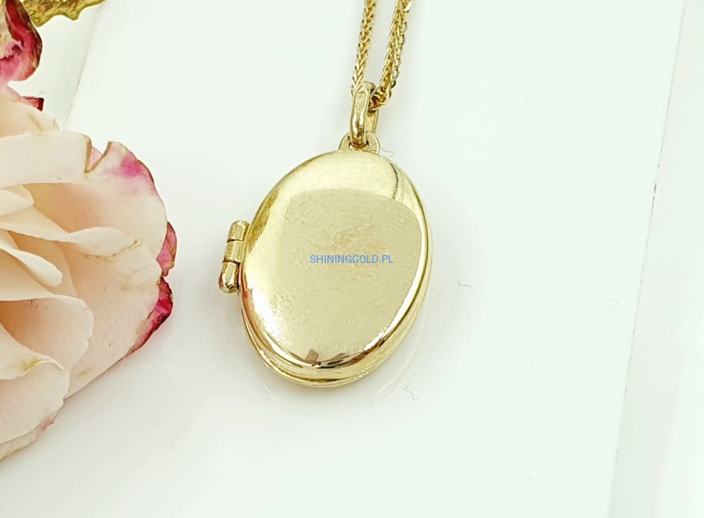 Złota zawieszka - sekretnik (360.WS)