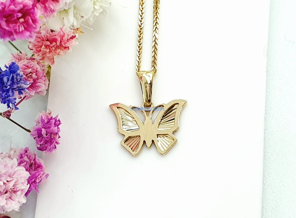 Złota zawieszka Motylek (325.WS)
