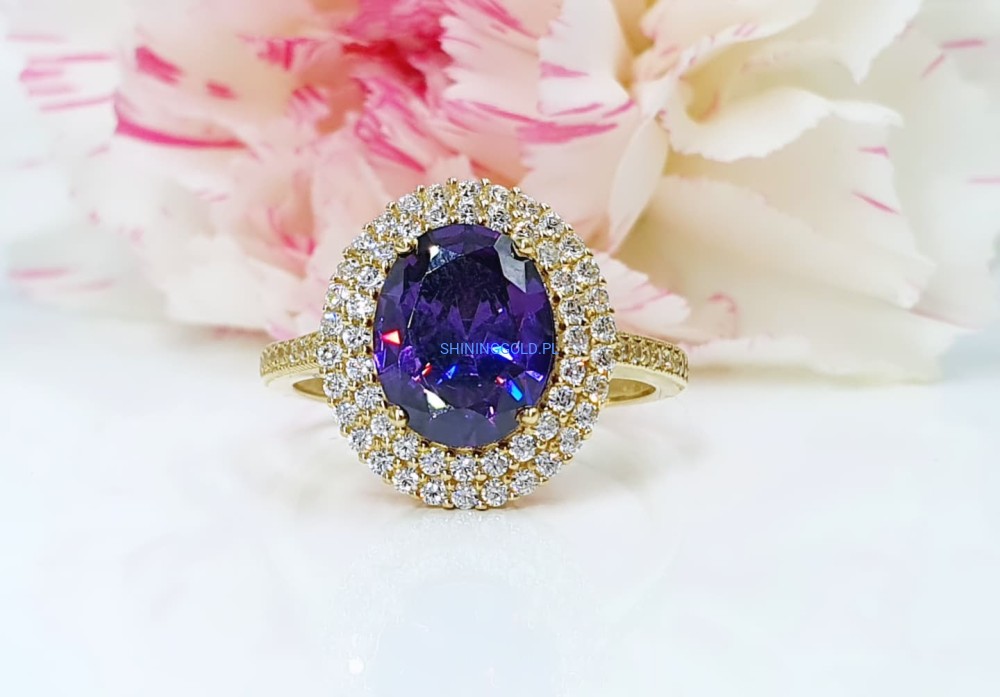 Złoty pierścionek (130.WG)