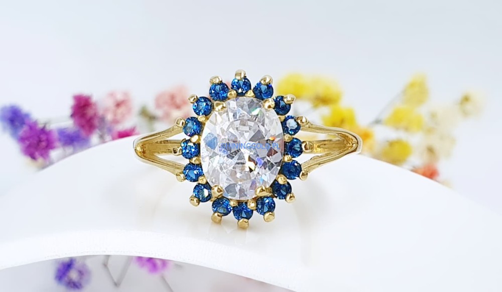 Złoty pierścionek (022.A)