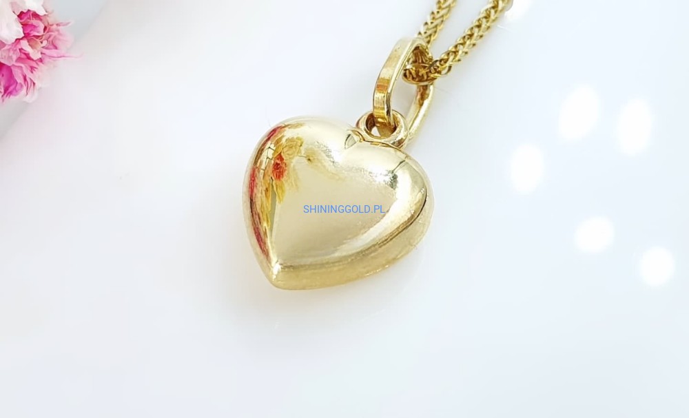 Złota zawieszka Serduszko (378.WS)