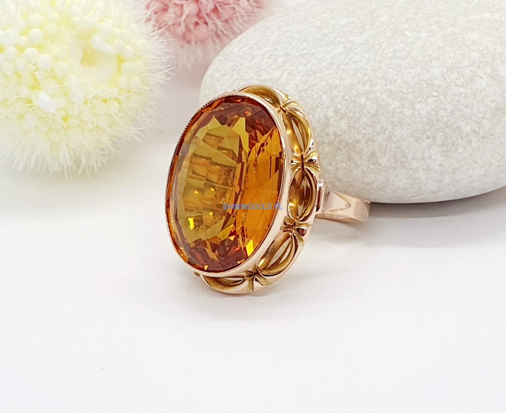 Złoty pierścionek (038.A)