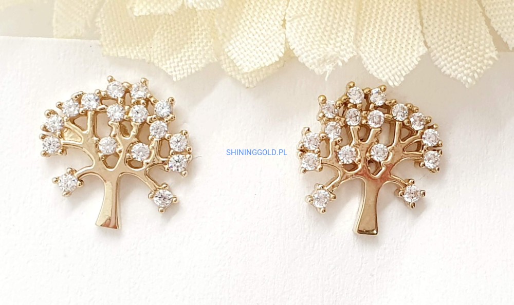 Złote kolczyki (757.A)