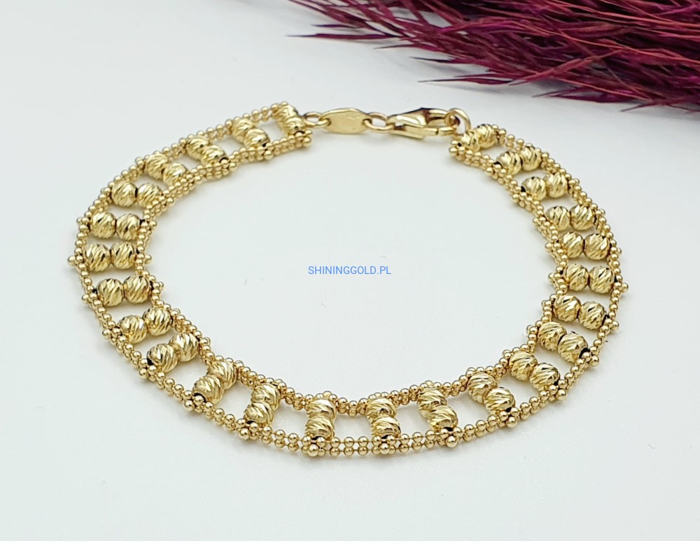 Złota bransoletka (409.A)