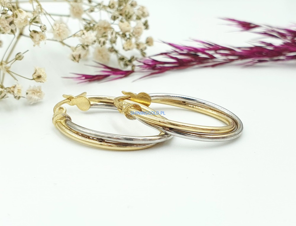 Złote kolczyki (736.P)